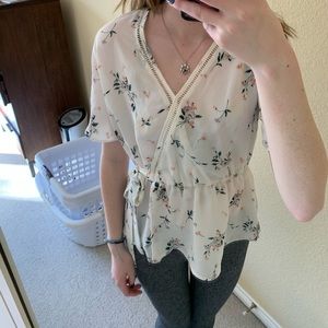 Floral blouse